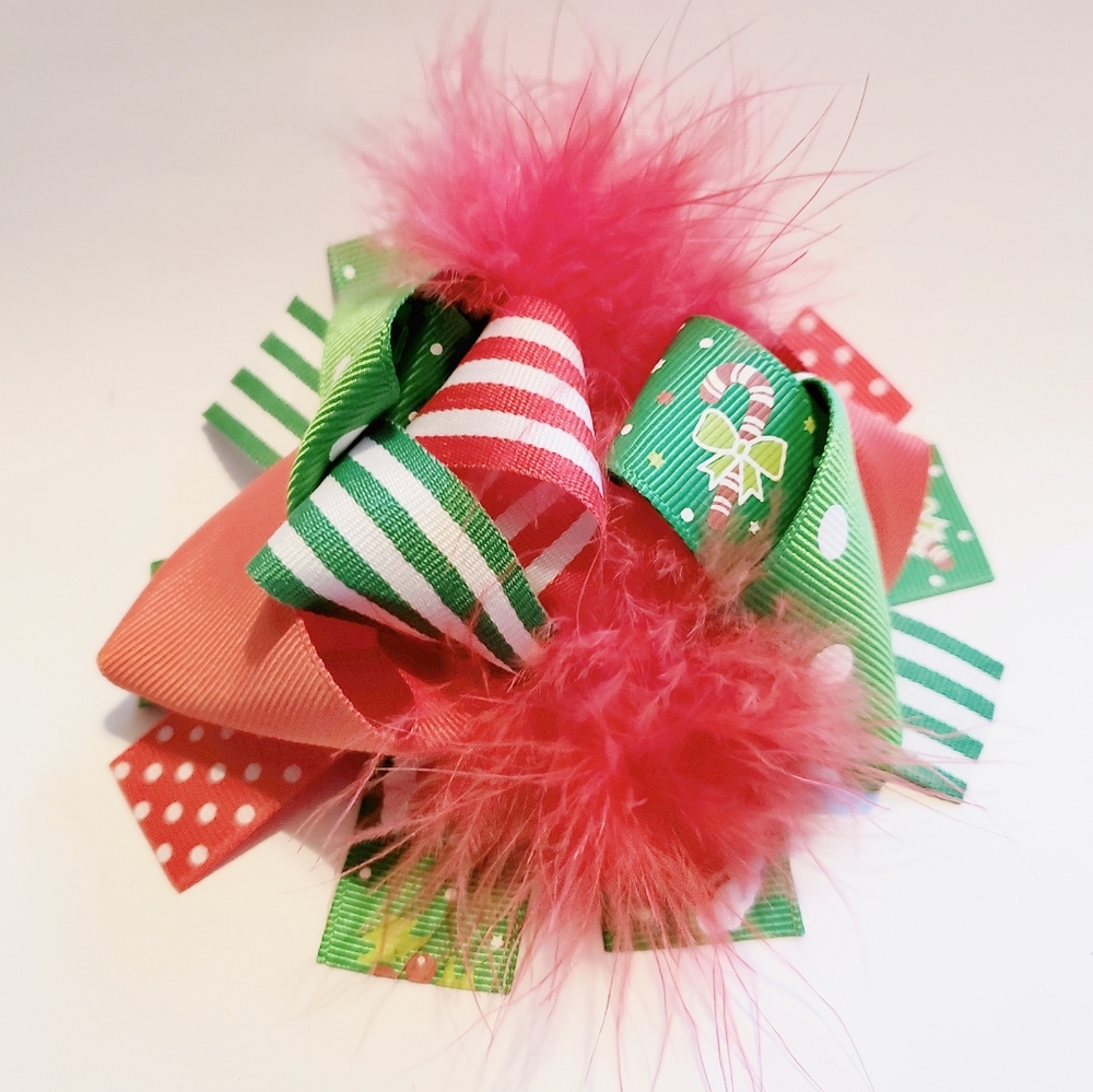 5" Christmas Bow